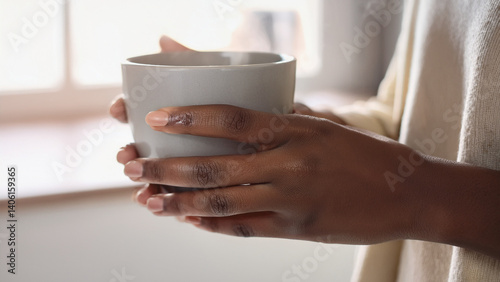 Hands in silence touching daily beauty