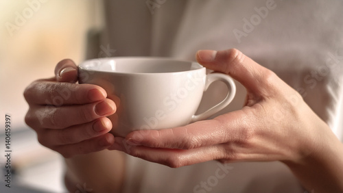 Hands in silence touching daily beauty