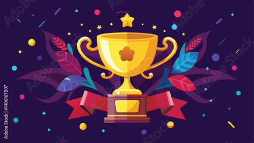 gold trophy cup
