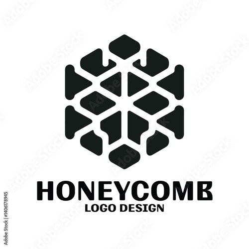 Honeycomb Vector Logo Design