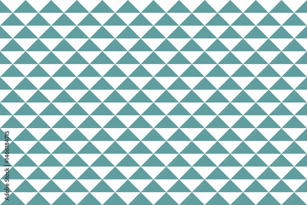 Fototapeta premium CadetBlue color triangle geometric pattern for background