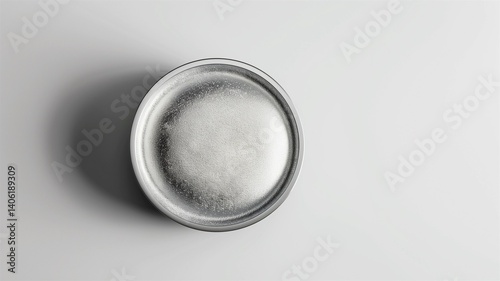 Photorealistic image of a magnetic spice grinder tray on a white background
