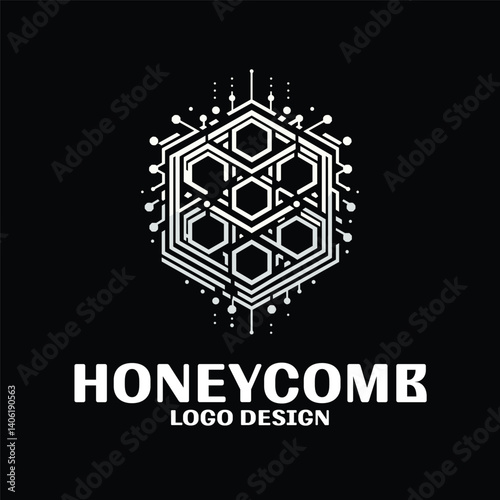 Honeycomb Vector Logo Design