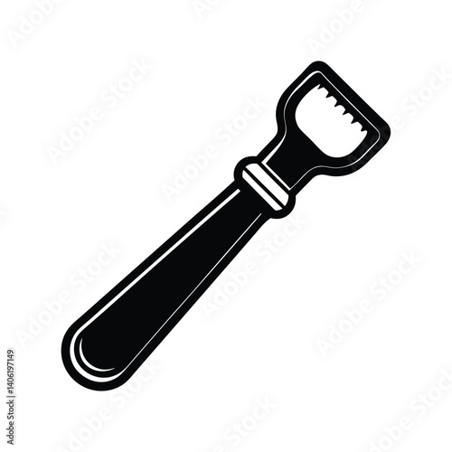 Isolated Bottle Opener on White Background