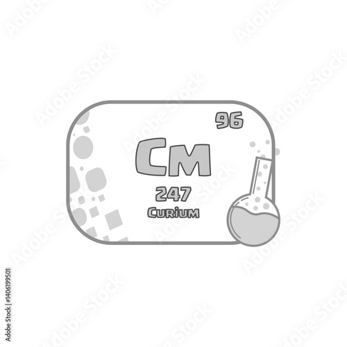 Fotografie Chemical Cm element