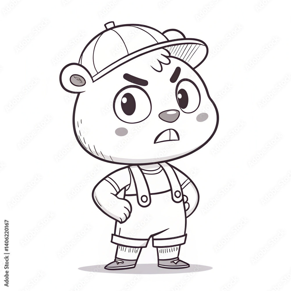 Obraz premium pig, cartoon, animal, vector, illustration, pink, farm, baby, piggy, cute, character, funny, smile, art, drawing, pet, hippo, fun, comic, happy, mammal, hippopotamus, fat, icon