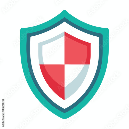 Security Shield Vector Illustration, Protection Safety Graphic