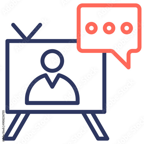 News Anchor Icon