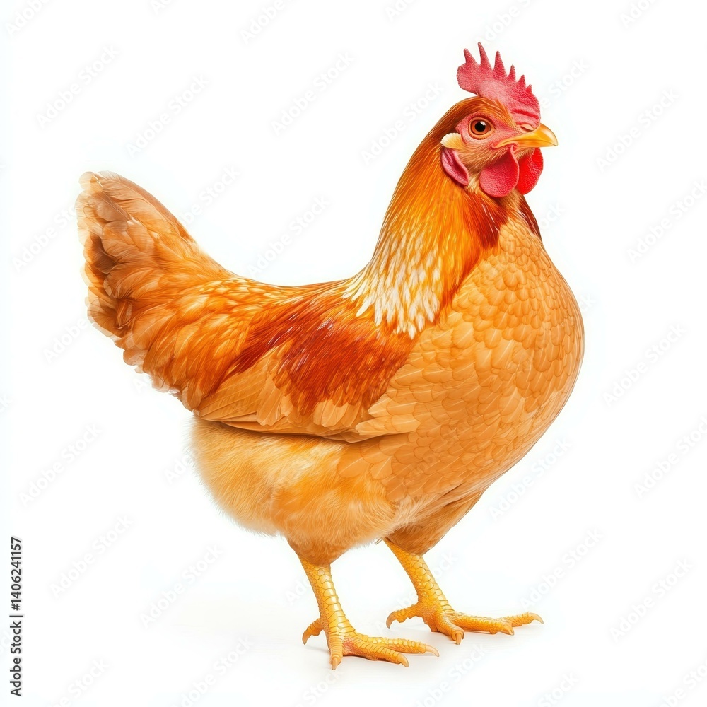 Fototapeta premium A clean, minimalistic shot featuring a subject isolated against a white background for a crisp, modern look.