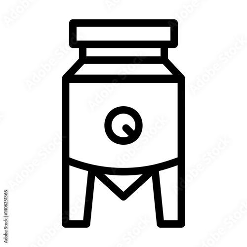 fermentation Line Icon