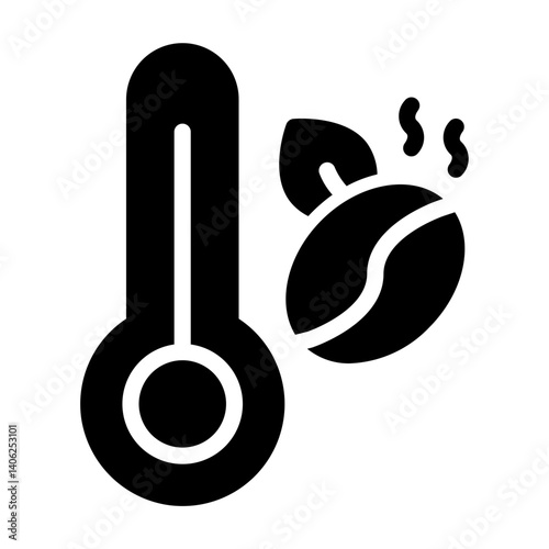 temperature Solid icon