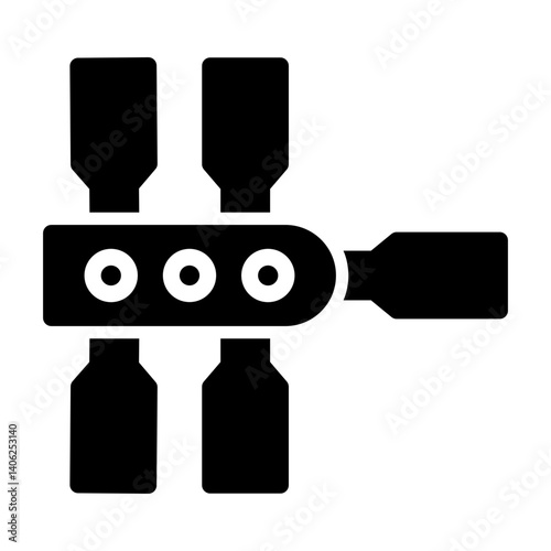 conveyor belt Solid icon