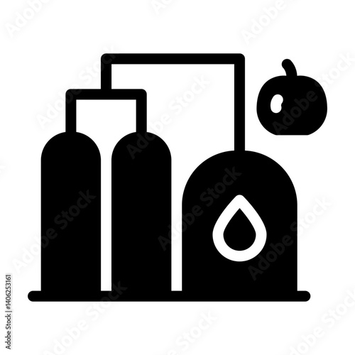 distillation Solid icon