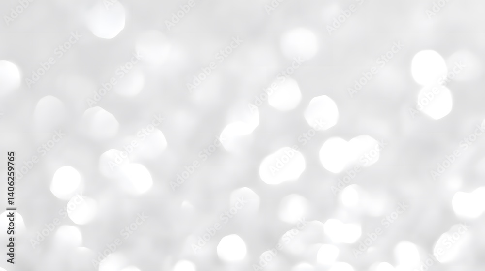 Abstract white and silver bokeh background with soft defocused glitter lights and pastel gray tones, elegant festive atmosphere for Christmas, New Year, wedding or luxury design projects Abstract white and silver bokeh background with soft defocused glitter lights and pastel gray tones, elegant festive atmosphere for Christmas, New Year, wedding or luxury design projects