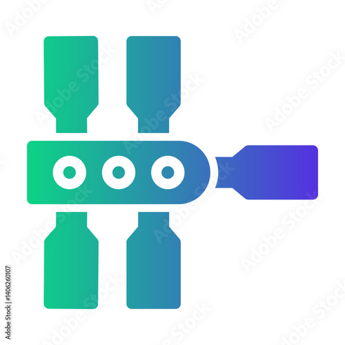 conveyor belt Gradient icon
