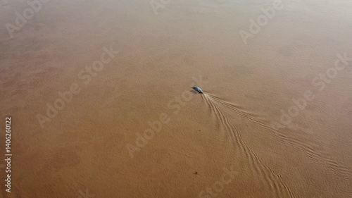 Aerial drone images of Leticia, Amazonas