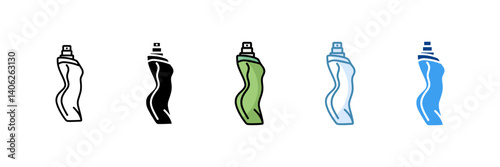 Perfume Icon Set Multiple Style Collection