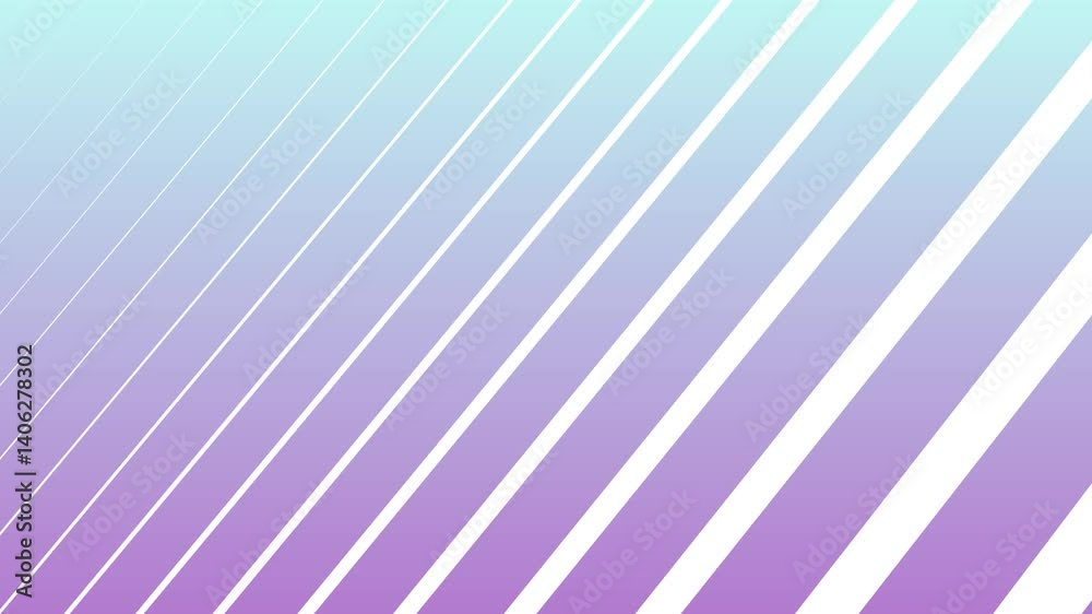 A moving background of colorful stripes in shades of tones of blue to purple. The stripes are thin and arranged in a way that creates a sense of movement and energy. The scene is vibrant and dynamic