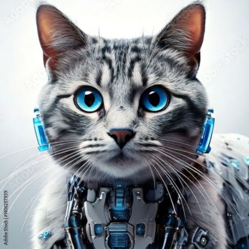cat with blue eyes