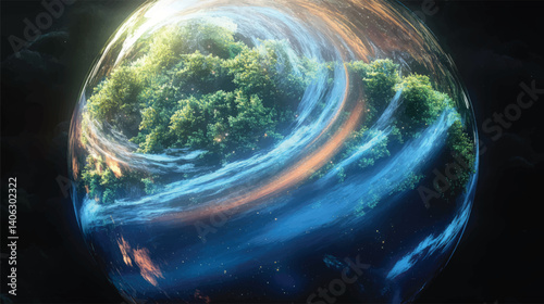 The Secret Blooming World
