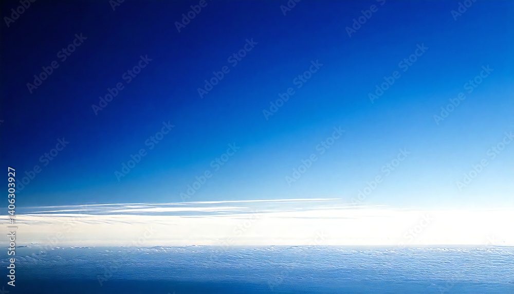 Obraz premium 青と白の装飾イメージ。Blue and white decorative image.