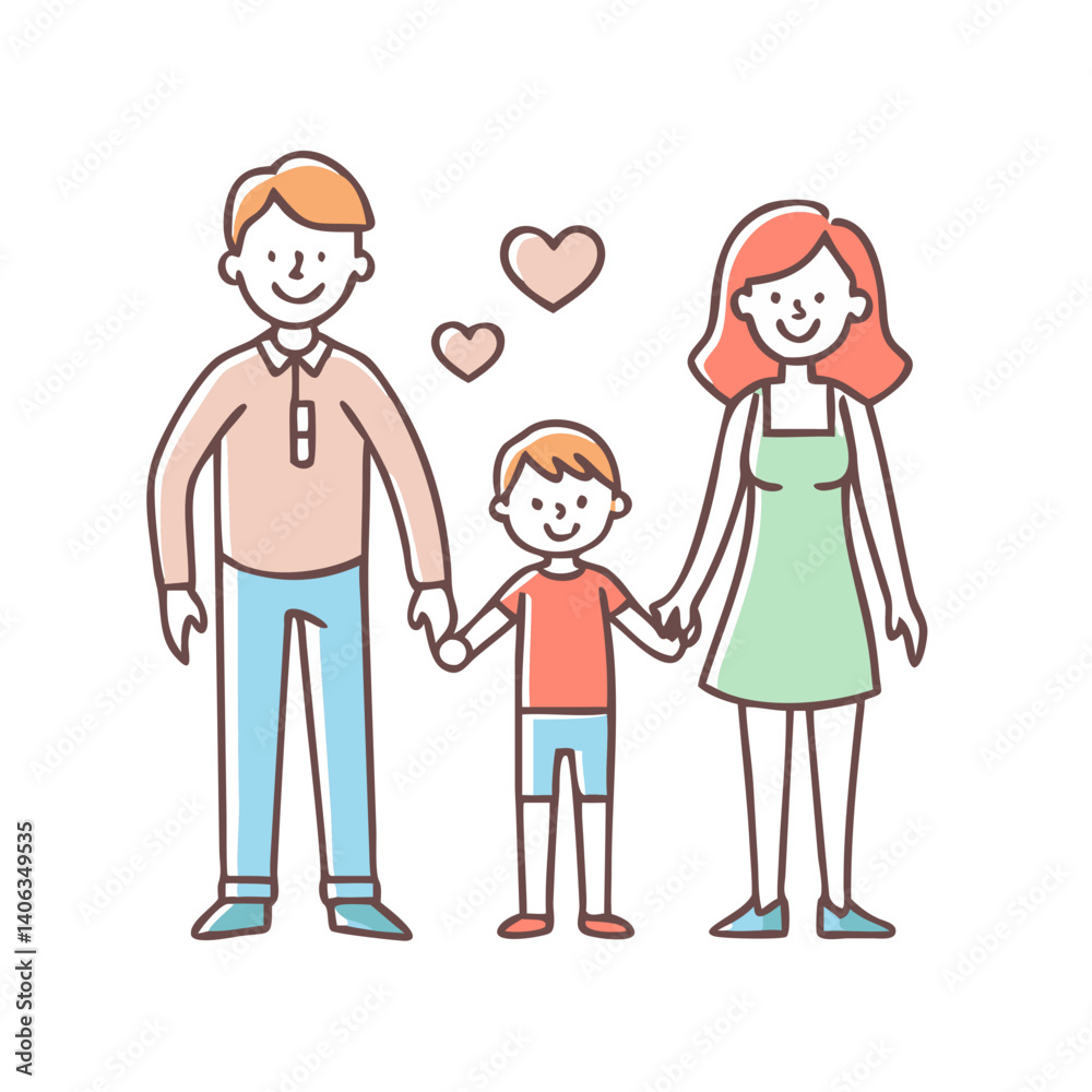 happy family icon, happy family vector illustration-simple illustration of happy family , perfect for happy family logos and icons happy family icon, happy family vector illustration-simple illustration of happy family , perfect for happy family logos and icons