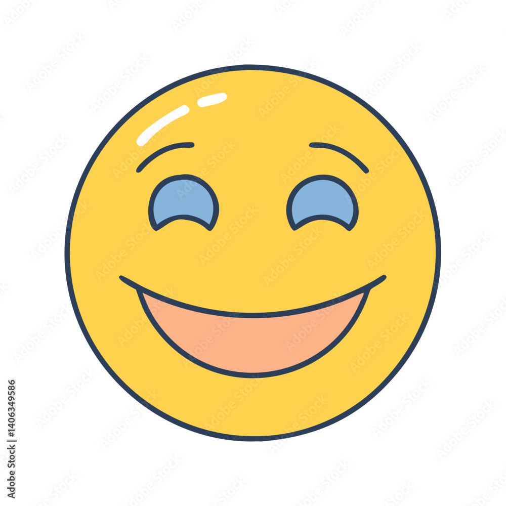 happy smiley face icon, happy smiley face vector illustration-simple illustration of happy smiley face , perfect for happy smiley face logos and icons happy smiley face icon, happy smiley face vector illustration-simple illustration of happy smiley face , perfect for happy smiley face logos and icons