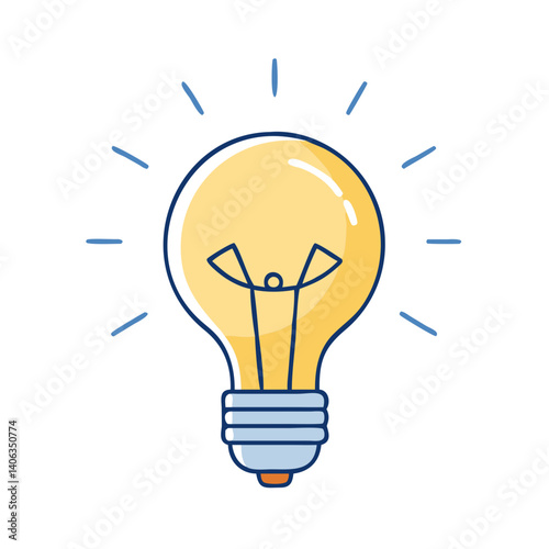 idea light bulb  icon, idea light bulb  vector illustration-simple illustration of idea light bulb , perfect for idea light bulb  logos and icons