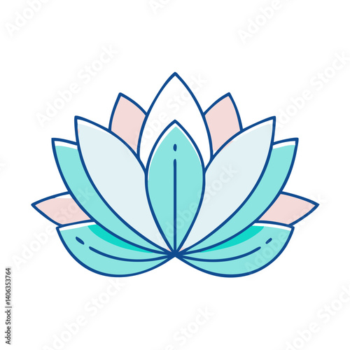 lotos  icon, lotos  vector illustration-simple illustration of lotos , perfect for lotos  logos and icons