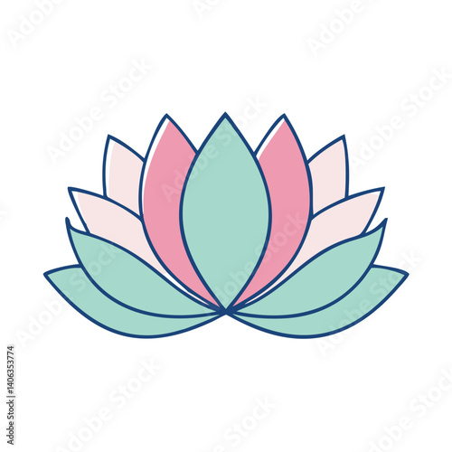 lotos  icon, lotos  vector illustration-simple illustration of lotos , perfect for lotos  logos and icons
