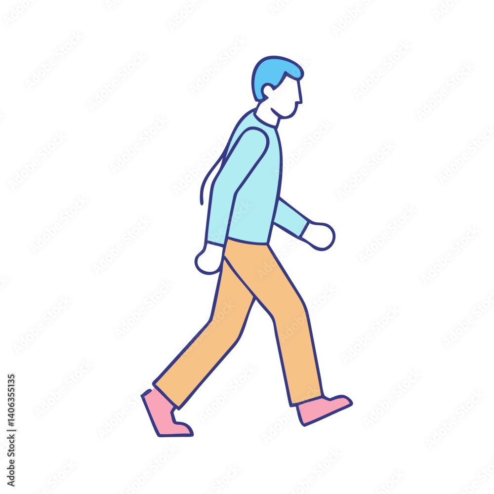 man walking icon, man walking vector illustration-simple illustration of man walking , perfect for man walking logos and icons man walking icon, man walking vector illustration-simple illustration of man walking , perfect for man walking logos and icons