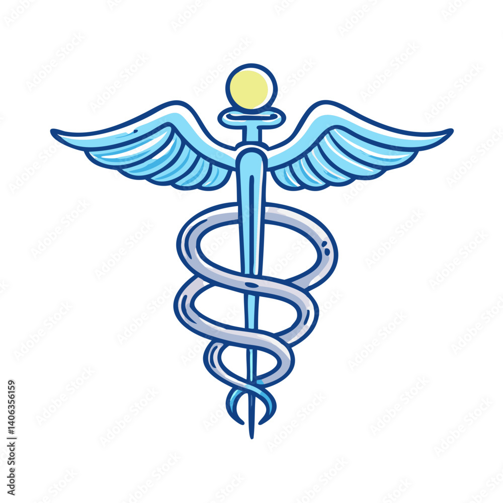 medical caduceus symbol icon, medical caduceus symbol vector illustration-simple illustration of medical caduceus symbol , perfect for medical caduceus symbol logos and icons medical caduceus symbol icon, medical caduceus symbol vector illustration-simple illustration of medical caduceus symbol , perfect for medical caduceus symbol logos and icons