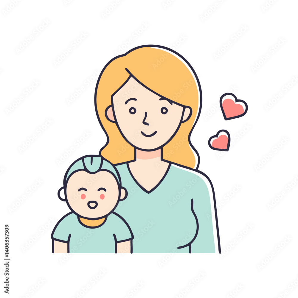 mom icon, mom vector illustration-simple illustration of mom , perfect for mom logos and icons mom icon, mom vector illustration-simple illustration of mom , perfect for mom logos and icons