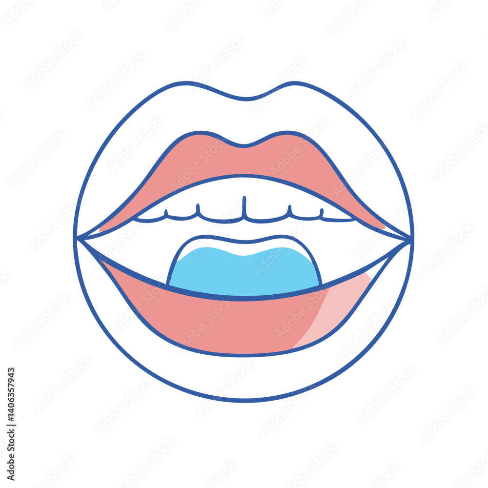 mouth icon, mouth vector illustration-simple illustration of mouth , perfect for mouth logos and icons mouth icon, mouth vector illustration-simple illustration of mouth , perfect for mouth logos and icons