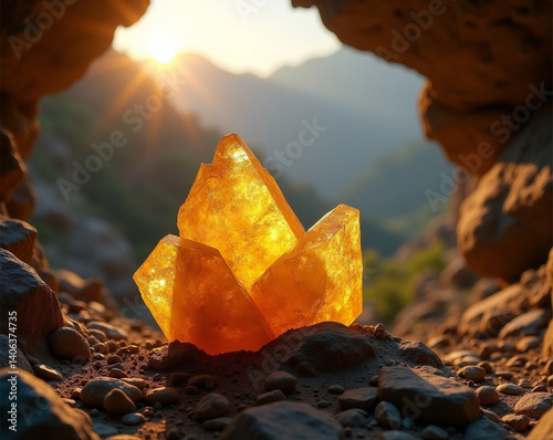 Yellow Cincite Formation Specimens