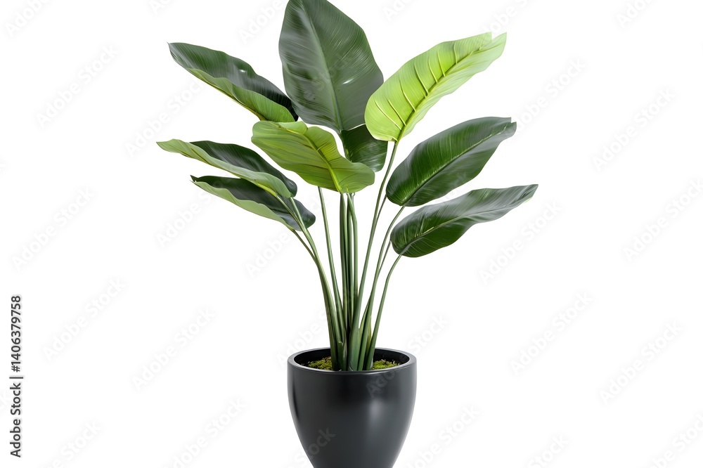custom made wallpaper toronto digitalAn elegant potted decorative plant, suitable for a corner of the house with a combination of natural beauty and modern decor