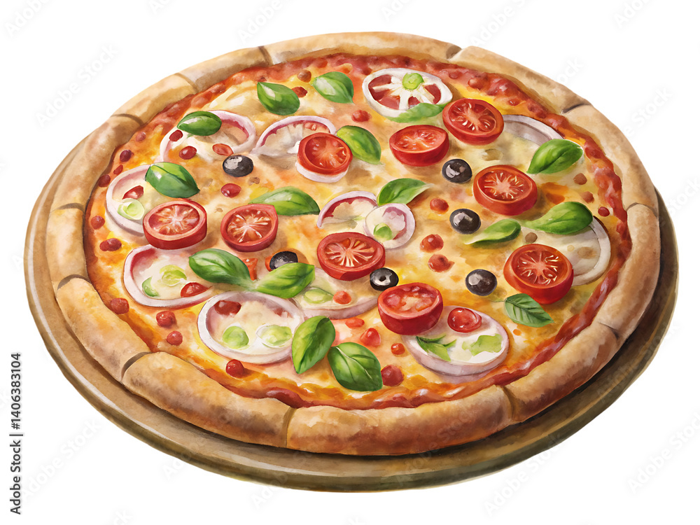 Delicious Veggie Pizza Delicious Veggie Pizza