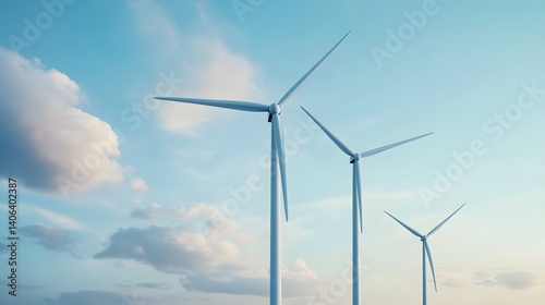 Wallpaper Mural Renewable Energy Transition with Wind Turbines in the Scenic Countryside Torontodigital.ca