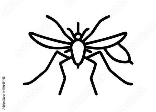Mosquito. Insect Icon.