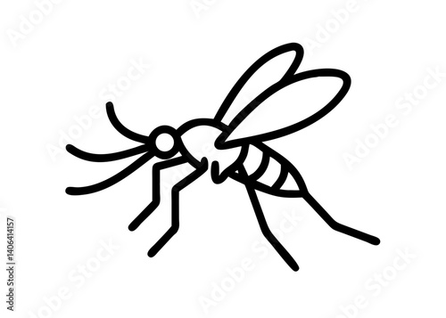 Mosquito. Insect Icon.
