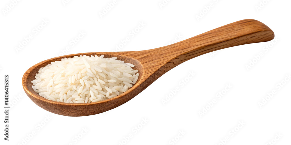 Wooden Spoon Filled with White Rice Isolated on Transparent Background
Close-up of Wooden Spoon Holding White Rice on Transparent PNG Background Wooden Spoon Filled with White Rice Isolated on Transparent Background
Close-up of Wooden Spoon Holding White Rice on Transparent PNG Background