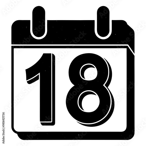 calendar vector all day 1 /31