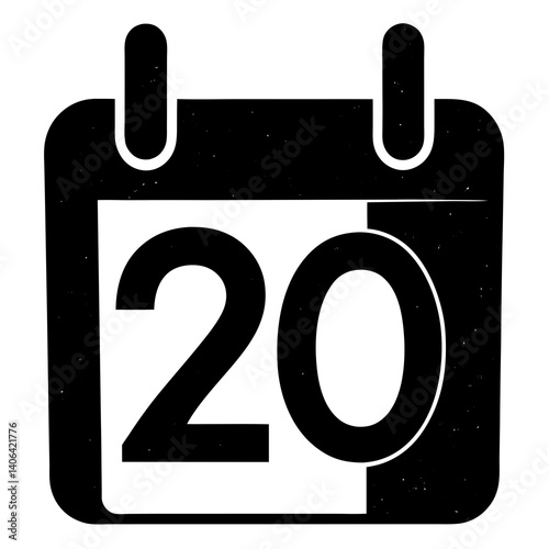 calendar vector all day 1 /31