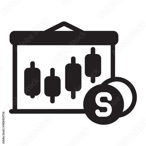 stock glyph icon