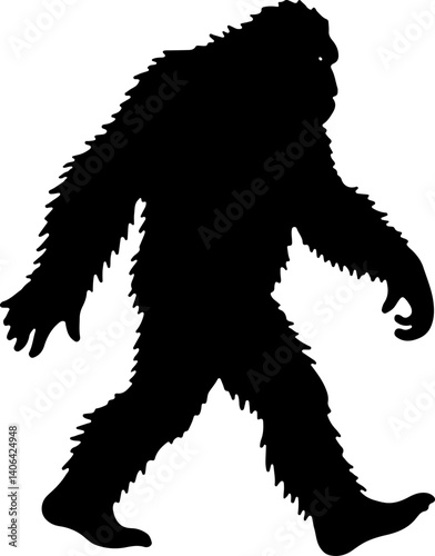 "Shadow of the Wild: Bigfoot in Motion"

"Legend in the Mist: The Walking Sasquatch"

"Myth on the Move: Bigfoot Silhouette"

