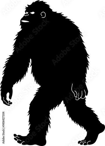 "Shadow of the Wild: Bigfoot in Motion"

"Legend in the Mist: The Walking Sasquatch"

"Myth on the Move: Bigfoot Silhouette"

