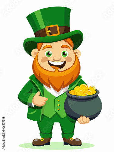 patrick day vector design
