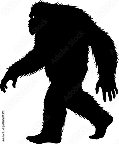 "Shadow of the Wild: Bigfoot in Motion"

"Legend in the Mist: The Walking Sasquatch"

"Myth on the Move: Bigfoot Silhouette"

