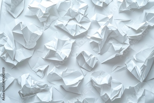Crumpled paper texture