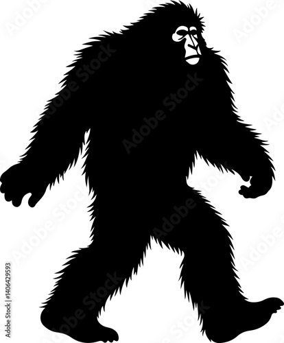 "Shadow of the Wild: Bigfoot in Motion"

"Legend in the Mist: The Walking Sasquatch"

"Myth on the Move: Bigfoot Silhouette"

